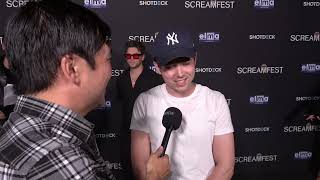 Luke Slattery Carpet Interview for Keepers  Screamfest 2024 [upl. by Cheryl]