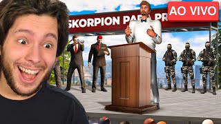 AO VIVO  Skorpion Jogando Como PREFEITO GTA 5 Live Skorpion [upl. by Panta]