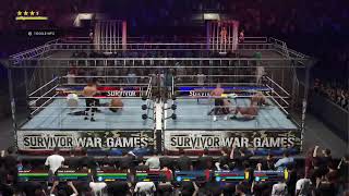 War Games WWE 2K 24 [upl. by Prescott284]