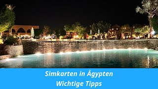 Simkarten in Ägypten  Alles was man benötigt Hurghada Ägypten [upl. by Adidnac]