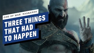 The Three Things That Needed to Happen in God of War Ragnarok According to Cory Barlog [upl. by Alamaj827]