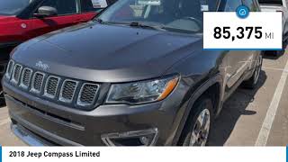 2018 Jeep Compass 10107B [upl. by Annairam]