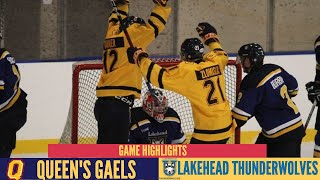 GAME HIGHLIGHTS  Thunderwolves  Gaels 11102024 [upl. by Dean337]