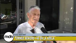 TORNEO SENIORS MAS 48 EN LA ADELA HUGO BERTINAT [upl. by Hilaria]