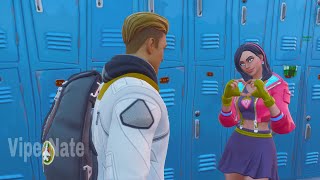 Fortnite Roleplay HIGH SCHOOL LOVE 1 I THINK I LIKE HER A Fortnite Short Film [upl. by Theresa]