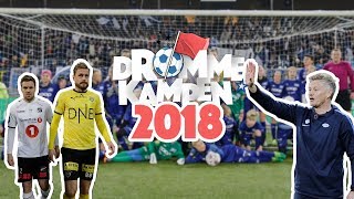 DRØMMEKAMPEN 2018  EN UFORGLEMMELIG DAG❤️😱 [upl. by Aliuqehs]