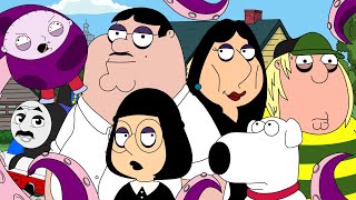 The Addams FAMILY GUY Family Guy Parody Animation [upl. by Ardnuat]