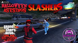 GTA V Asesinos Payasos Halloween [upl. by Os637]