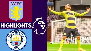 ASTON VILLA VS MANCHESTER CITY  PREMIER LEAGUE 202425  FIFA 23 [upl. by Sarette561]