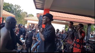 GyeduBlay Ambolley performs sadly at Nana Ampadu Funereal Adaduanan 😭😭😭 [upl. by Dorcy]