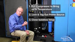 How to Properly Sample Oil on Rotary Screw Compressors [upl. by Lugar]