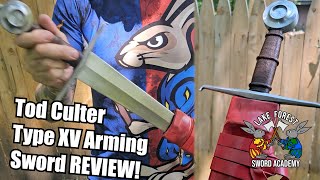 Tod Cutler Type XV Arming Sword Review [upl. by Crystal204]