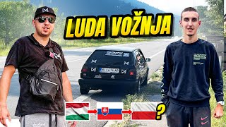 LUDA VOZNJA KROZ 3 DRZAVE U GOLFU 2 Da li ćemo stići [upl. by Pharaoh]