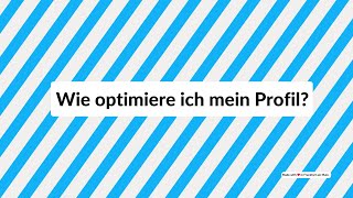 Wie optimiere ich mein Profil bei Konii [upl. by Fahland627]