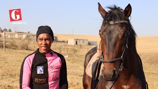 From eMondlo to USA  The story of local jockey Nokubonga Gamede [upl. by Ennovehc]