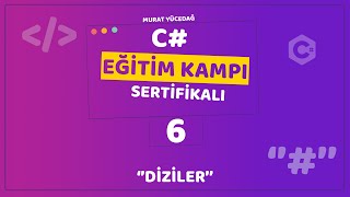 C Eğitim Kampı Ders 6  Diziler [upl. by Weir]