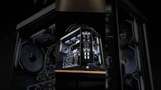 HYTE Y70 Touch Metal Tube Custom Loop Water Cooling PC [upl. by Natasha8]