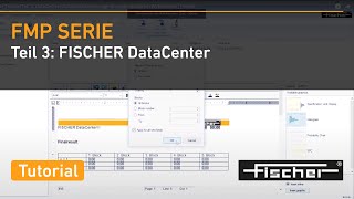 FMP Serie Tutorial Teil 3 DataCenter  Schichtdickenmessgerät magnetinduktivWirbelstrom  Fischer [upl. by Jessa]