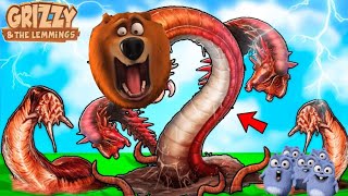 THE GRIZZLY amp THE LEMMINGS BECAME SUPERGOD SNAKE AND ATE ENTIRE MAP ROBLOX Bulbule and MotaBhalu [upl. by Ahtamas372]