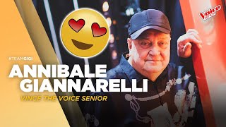 ANNIBALE GIANNARELLI VINCE THE VOICE SENIOR [upl. by Eeraj]