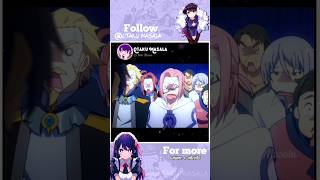 Bro give them a heart skip shock 🤣  Wiseman grandchild  anime animelover [upl. by Rebmyk]