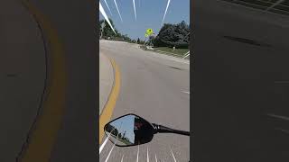 Hitting a Roundabout  SUPER FUN motorcycle joyride [upl. by Hpseoj]