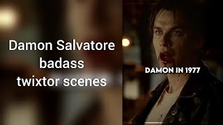 Damon Salvatore in 1977 badass  twixtor scenes  2K [upl. by Akiria]