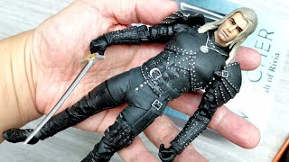 Mcfarlane Toys Geralt of Rivia The Witcher Season 2 Netflix Unboxing and review [upl. by Angeline525]