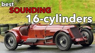 10 Best Sounding 16Cylinder Engines [upl. by Burner203]