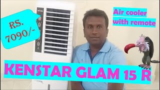 KENSTAR GLAM 15R TOWER AIR COOLER HINDI REVIEW [upl. by Samtsirhc]