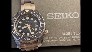 Seiko MM300 Blue Unboxing [upl. by Eelarual]