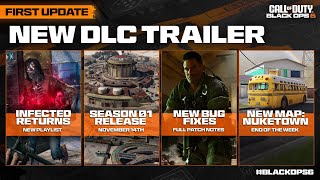 NEW Black Ops 6 DLC Roadmap Trailer amp Nuketown Update First Content Drop LIVE [upl. by Aihseym]