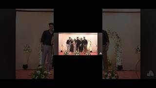 Anji Amal Engagement Haldi wedding Shami Sree Sallu Junu look Thenganakids song shorts [upl. by Aikat]