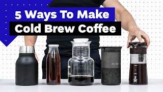 How To Make Cold Brew Coffee At Home [upl. by Reade]