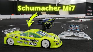 Schumacher Mi7 testing at Titan RC Arena [upl. by Ilatfen]