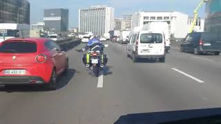 Belgian ambulance in PARIS  Childrens Hospital SAMU  Emergency  French Police Escort  RIDE POV [upl. by Kellby366]