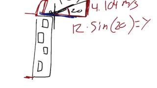 Physics Web Assign Ch 3 16 [upl. by Leonelle]