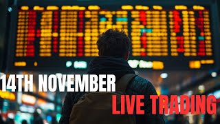 14th November Live Intraday Trading in Telugu Top Strategies amp RealTime Tips for Beginners [upl. by Noble769]