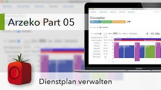 Arzeko Part 05  Dienstplan als Administrator verwalten [upl. by Lole349]