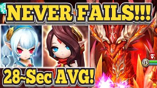 The Dragons Team That NEVER FAILS 2730sec AVG  Summoners War [upl. by Essa]