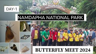 Butterfly Meet 🦋 🦋 2024 Namdapha National Park educational tour LWS School Miao day1 [upl. by Dunston777]