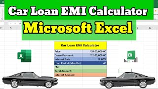 How to calculate emi on car loan  car loan emi calculation formula [upl. by Anerok]