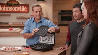 Johnsonville Sizzling Sausage Grill Infomercial Clips  Ryan Allison [upl. by Brink]