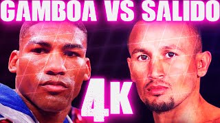 Yuriorkis Gamboa vs Orlando Salido Highlights 4K [upl. by Edualcnaej335]