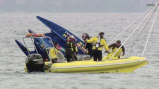 Evians rough waters made Shaun Torrente crash during the GPofFrance [upl. by Lemar557]