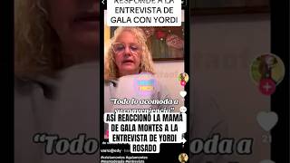 GALA MONTES CON YORDI chisme galamontes shorts polemica yordirosado viralshort short viral [upl. by Gold]