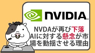 エヌビディアの株価が再び下落。AIに対する懸念が、市場を動揺させる理由【20240725】 [upl. by Silvio]