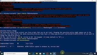 how to update windows using CMD and Powershell [upl. by Llecram]