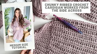 Cuddly as a Cloud Cardigan Crochet Pattern [upl. by Xirdnek]