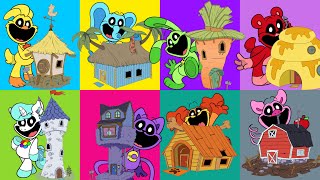 Las 8 CASAS de los SMILING CRITTERS de POPPY PLAYTIME CHAPTER 3 DESVELADAS  Las PUNTUO del 1 al 10 [upl. by Elak]